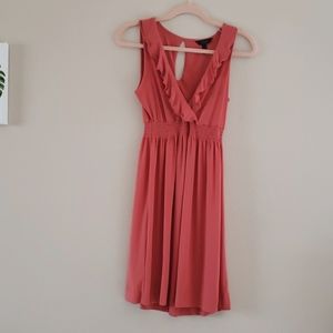 Soma Orange v-neck dress